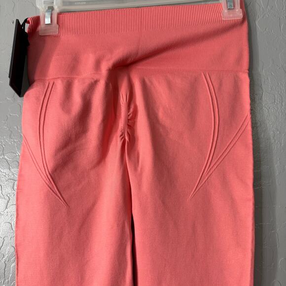 Darc Sport SHE Chopper Everson Huxley Scrunch Leggings, Pink, M - Picture 3 of 5